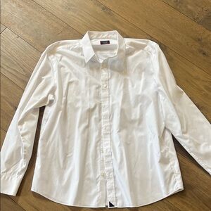 White UNTUCKit Men's Dress Shirt